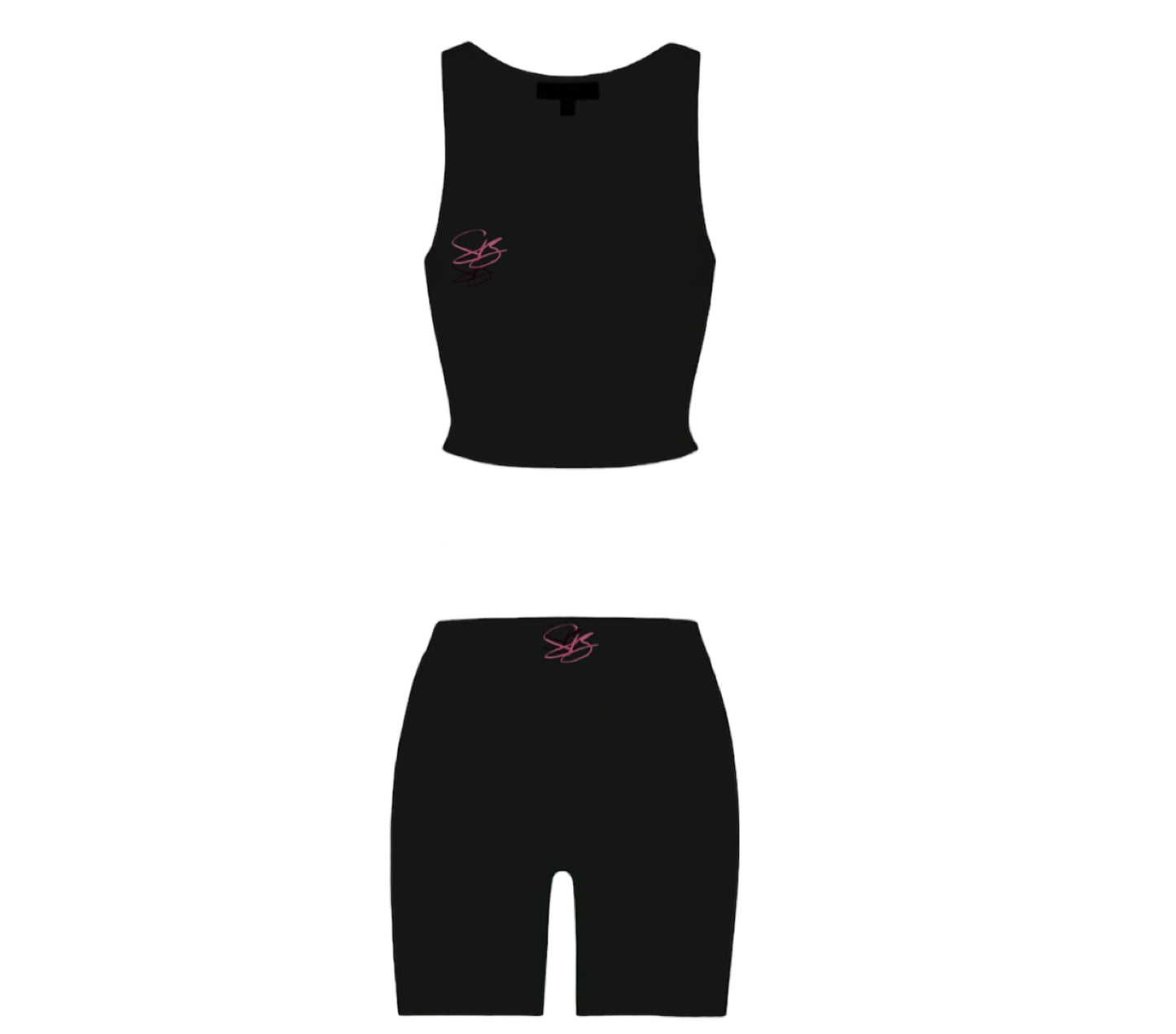 S.B. RIBBED TANK LOUNGE SET