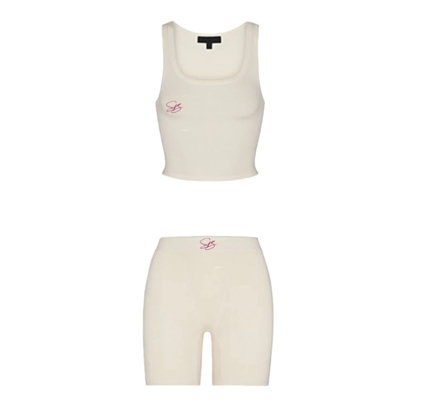 SB RIBBED TANK LOUNGE SET