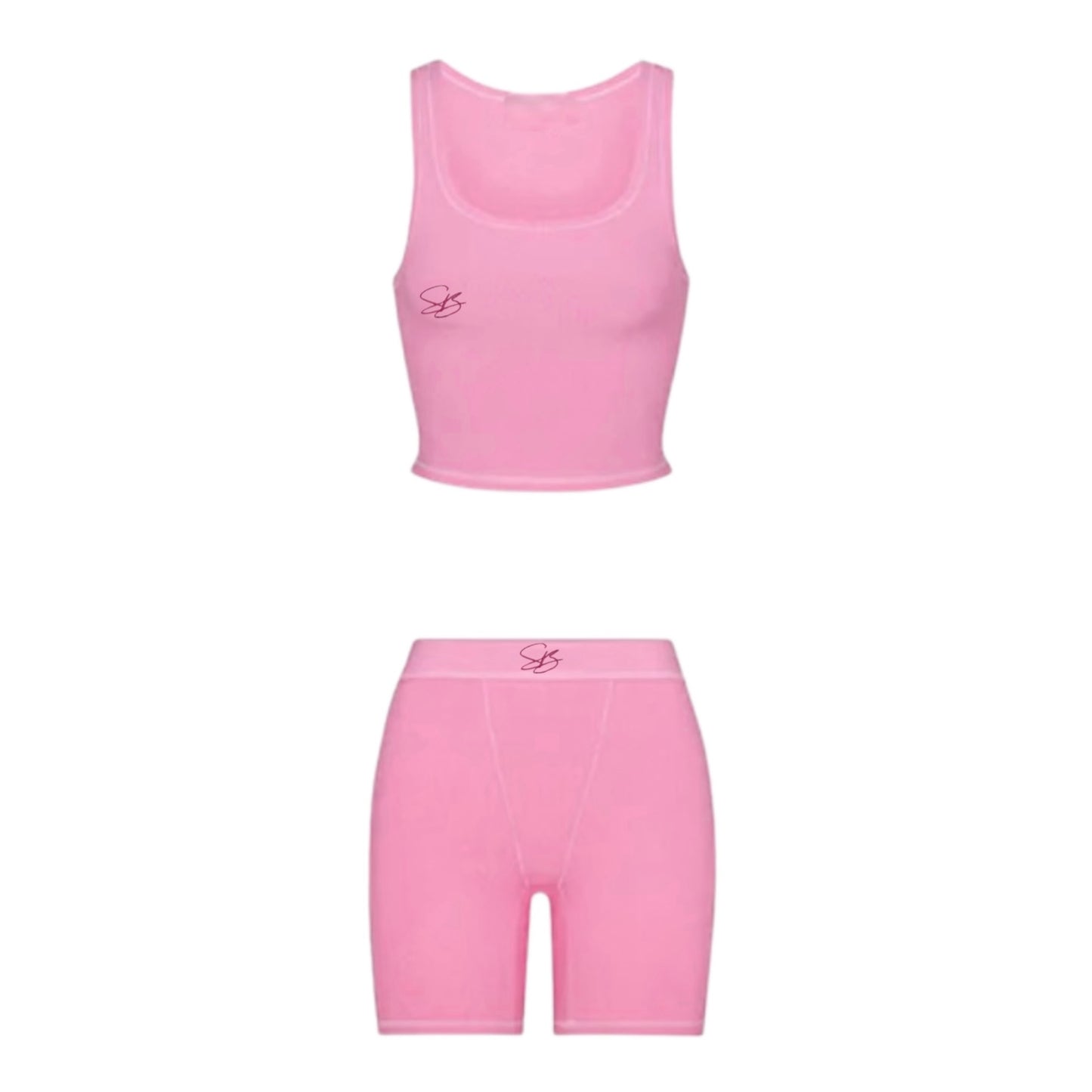 SB RIBBED TANK LOUNGE SET